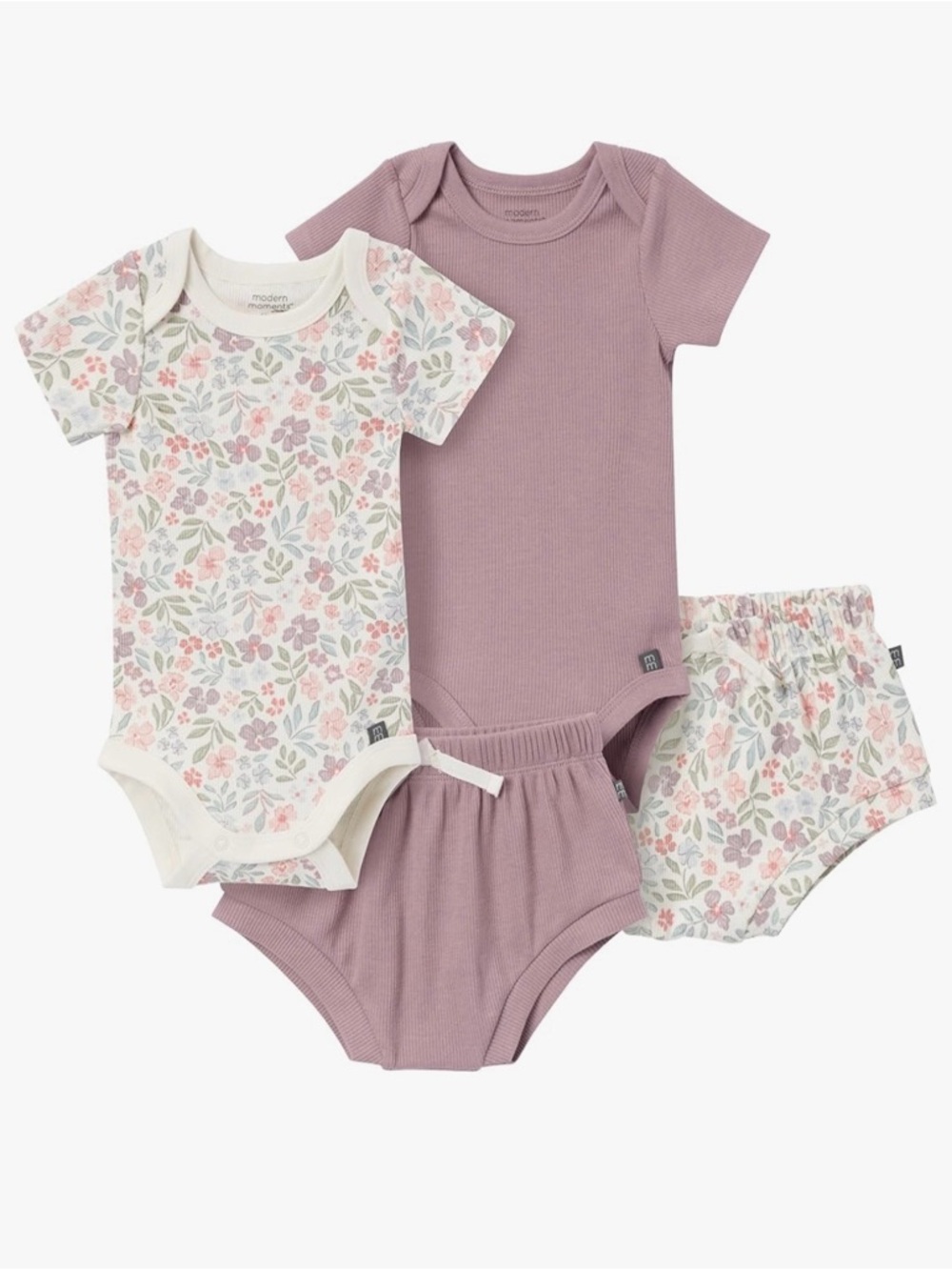 Modern moments by Gerber Girl Baby match set.